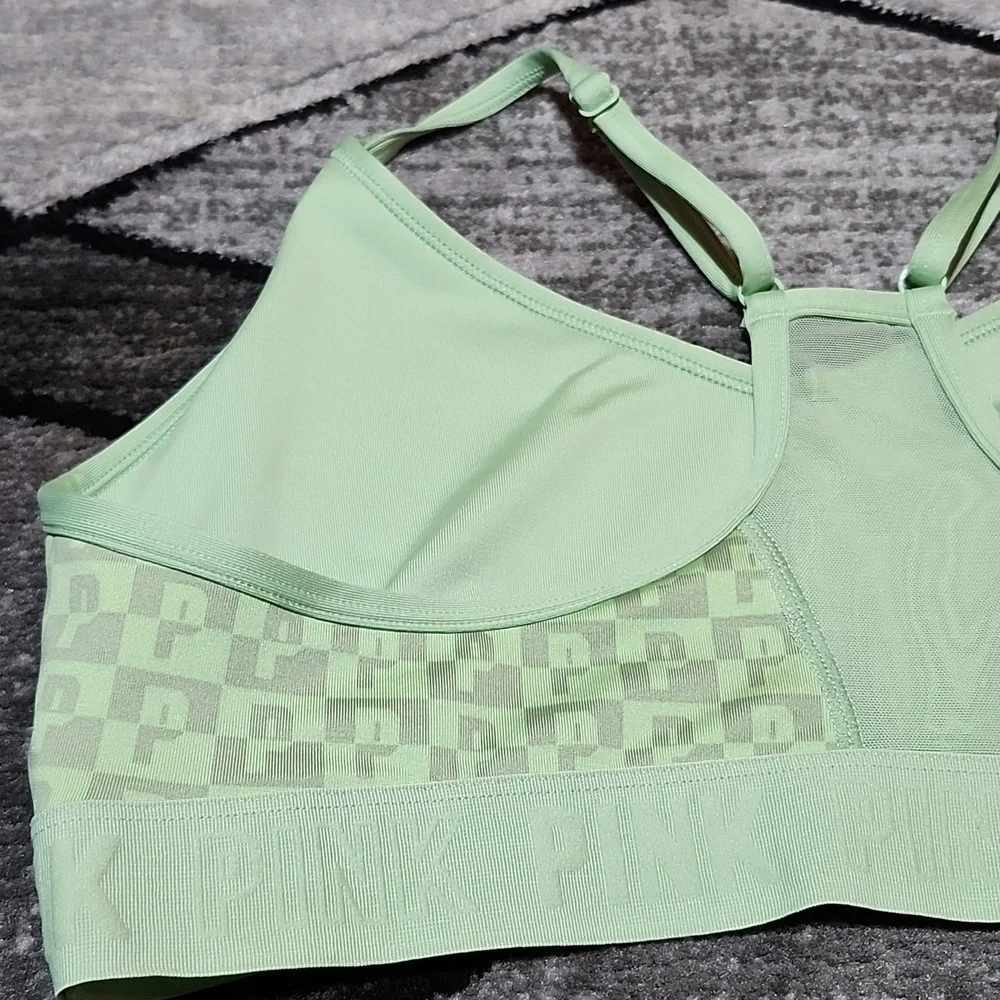 VS PINK ACTIVE 2022 ULTIMATE UNLINED MESH RACERBACK SPORTS BRA XL